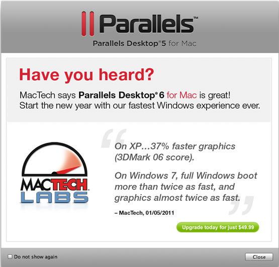 parallels for mac latency